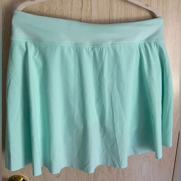 NIKE Pleated 15” Golf Skort Mint Green Sz 1X - Picture 5 of 12